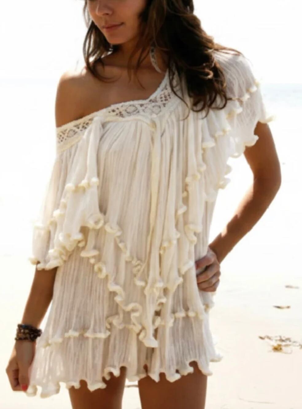 Jen's Pirate Booty Poncho Villa Tunic New One Size